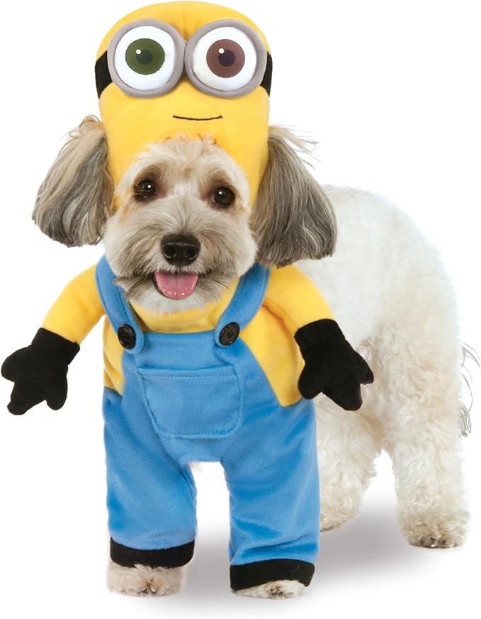 Despicable Me: Minion Bob Pet Costume for for Dogs or Cats by Rubies, Small
