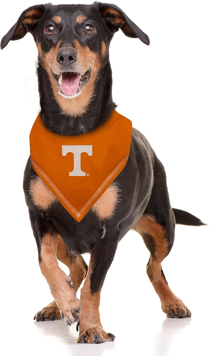 Pets First NCAA Tennessee Volunteers TIE Bandana, Size Large/X-Large. Dog Bandana Scarf Bib for Pet Cat Dog. The Ultimate Game-Day, Party Bandana