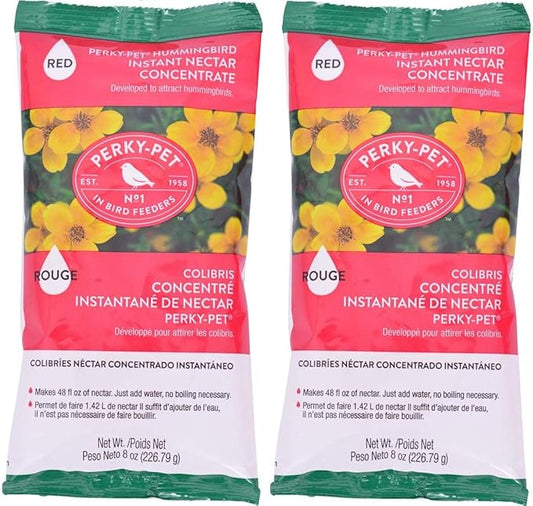 Perky-Pet 230 Original Instant 8-Ounce Hummingbird Nectar (2)