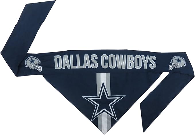 Littlearth NFL Reversible Pet Bandana - Officially Licensed Teams, Sizes XS to XL