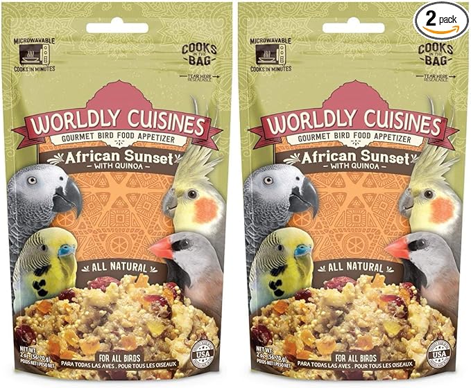 Worldly Cuisines Bird Food Appetizer