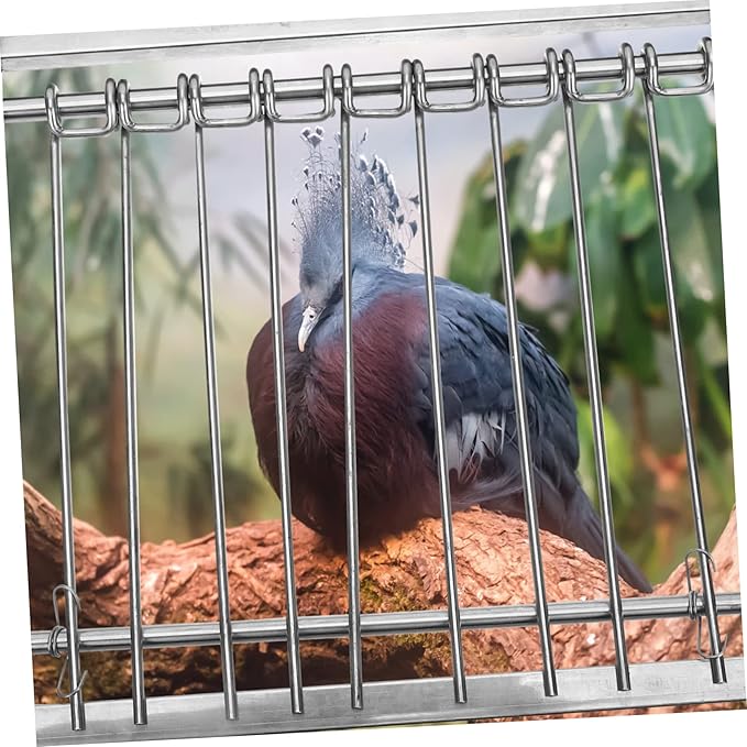 Pigeon Entrance Door Frame Stainless Steel for Easy Access to Pigeon Loft and Bird Cages and Racing Supplies