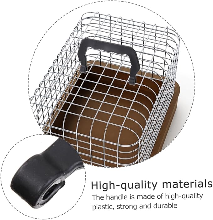 Portable Handle Set for Pet Cage Plastic Bird Cage Handle Small Dog Crate