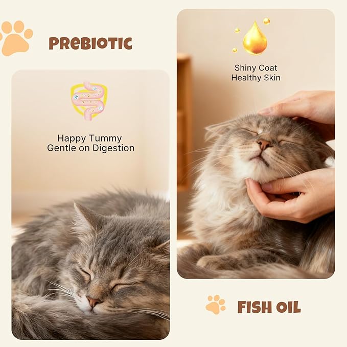 Triple Meat Protein Lickable Cat Treat – 20 Tubes Pack of Healthy Squeeze Up Creamy Snacks with Functional Nutrients for Hydration, Digestive & Coat Health – Grain Free, High Protein, Chicken Flavor