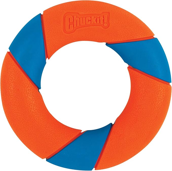 Chuckit! UltraRing Fetch and Chase Outdoor Dog Toy All Breeds (Pack of 12)