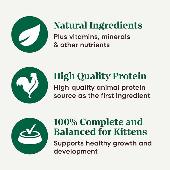 Nutro Perfect Portions Wet Kitten Food Pate Whitefish and Salmon Recipe, Pate Wet Cat Food, 2.6 oz. Twin-Pack Trays, 24 Count, 48 Servings