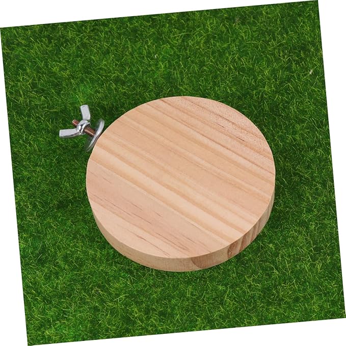 BESPORTBLE 3pcs Wooden Pedal for Hamster Cage Ferret Toy Guinea Pig Ramp Chinchilla Cage Accessory