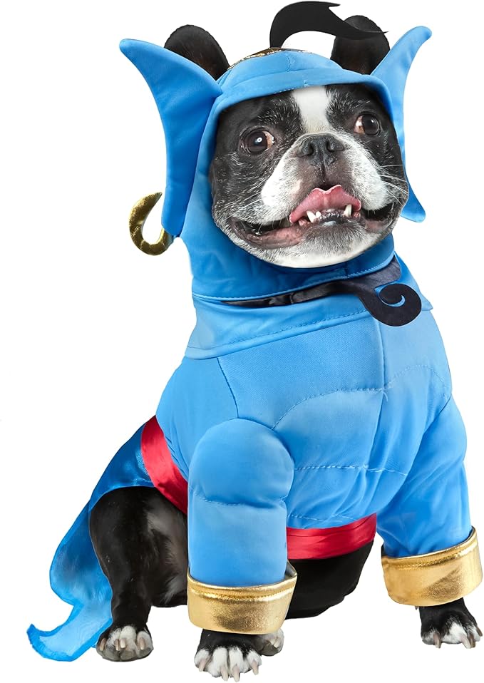 Disney's Aladdin: Genie Pet Costume for For Dogs or Cats by Rubies, Medium