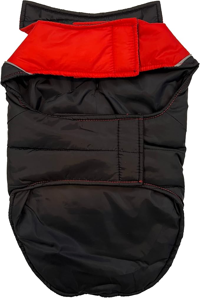 NBA Toronto Raptors Puffer Vest for Dogs & Cats, Size Medium. Warm, Cozy, and Waterproof Dog Coat, for Small and Large Dogs/Cats. Best NBA Licensed PET Warming Sports Jacket