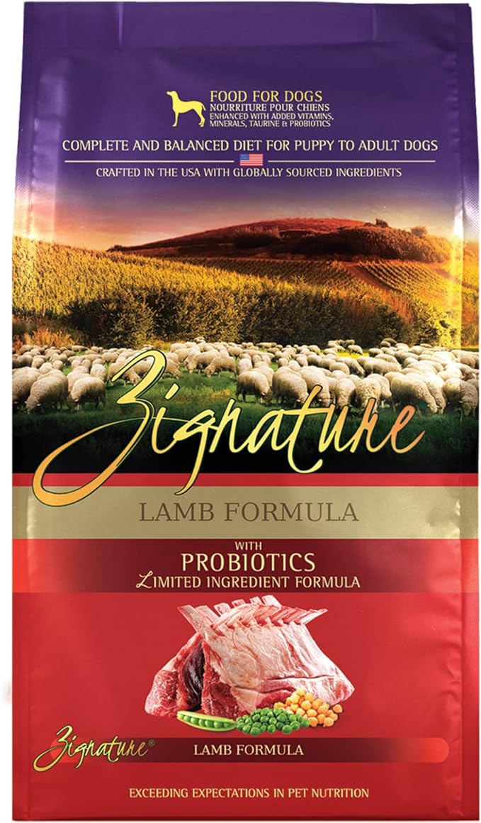 Zignature Lamb Limited Ingredient Formula Dry Dog Food 12.5 lb
