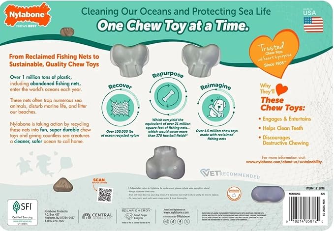 Nylabone Ocean Chew Toy Collection