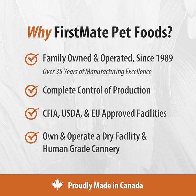 FirstMate Dry Dog Food – Limited Ingredient Australian Lamb Meal Formula – Grain Free, Grass Fed-Single Protein Lamb Meal Recipe with Potatoes & Berries – 25 lb Bag