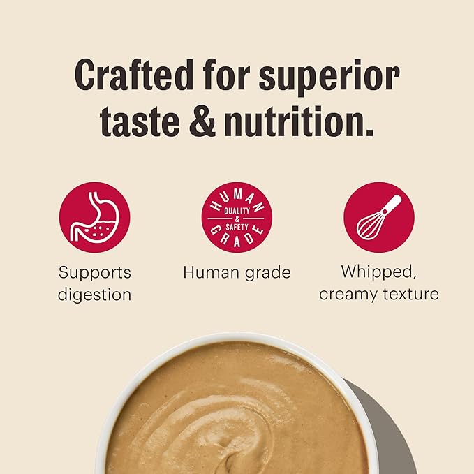 The Honest Kitchen Human Grade Cat Grain Free Mousse in Goat's Milk Variety Pack, 2.8oz (Pack of 8)