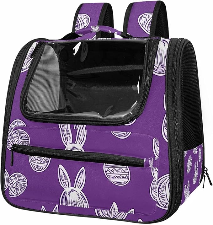 Rabbits Easter Eggs (2) Pet Travel Carrier Soft Sided Portable Bag for Cats, Small Dogs, Kittens or Puppies
