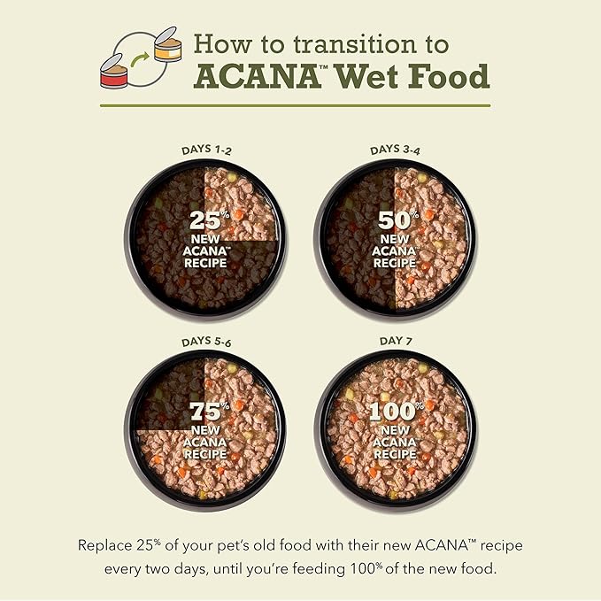 ACANA Chunks in Broth Wet Cat Food Beef & Tuna Recipe 3oz Cans (12 Count)