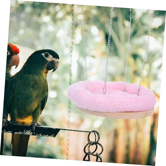 BESPORTBLE Parrot Warm Nest Hammock Bird Cage Accessory Soft Hanging Parrot Bed Bird Nest Products