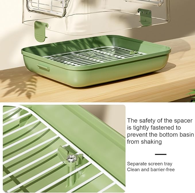 1Set Canaries Bird Cages House Parrots Travels Cage Transparents Birdcage Watching Cage Bird Lover Accessories