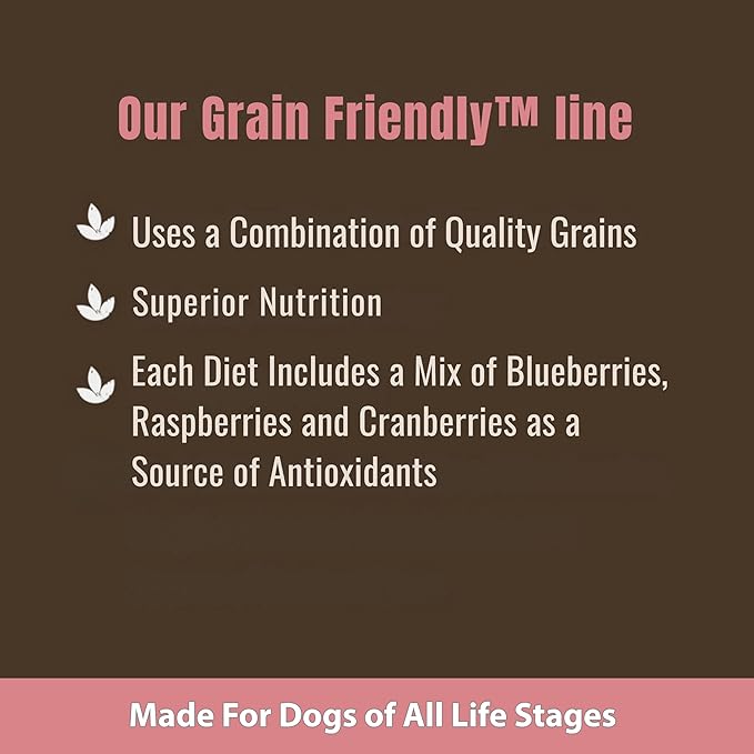 FirstMate Grain Friendly Senior Dog Food, 5 LB