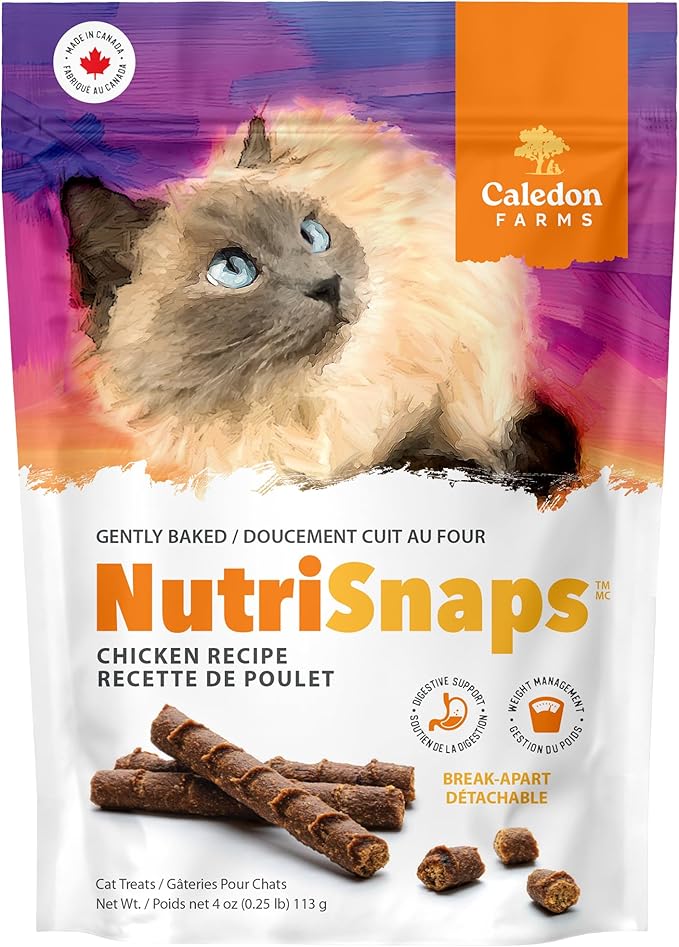 Caledon Farms NutriSnaps Chicken Recipe, 4 oz, Cat Treats