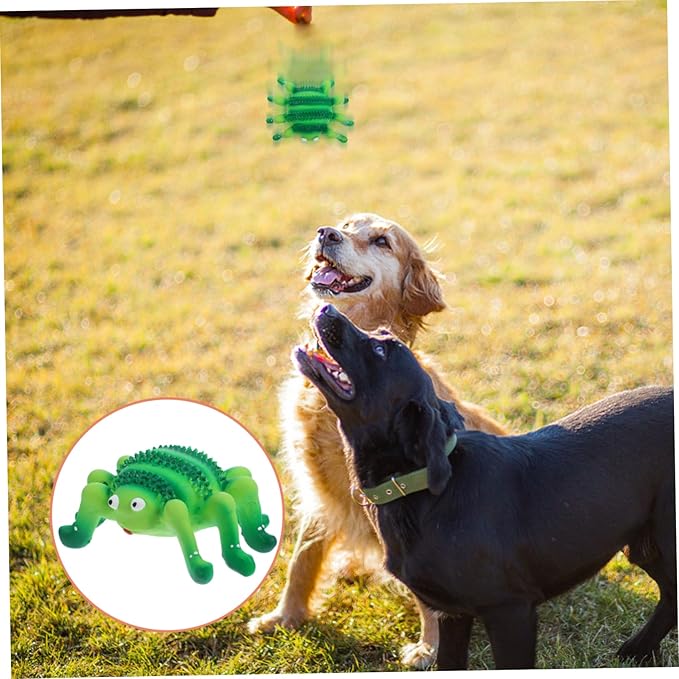 Latex Chew for Puppies Squeaky Pet Plaything Teething-Friendly Design Interactive Fun for Dogs for Heavy Chewers