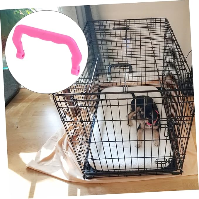 10pcs Portable Plastic Cage Lifting Handle Set for Pet Bird Cages Lightweight Comfortable to Carry Outdoor Use and Travel