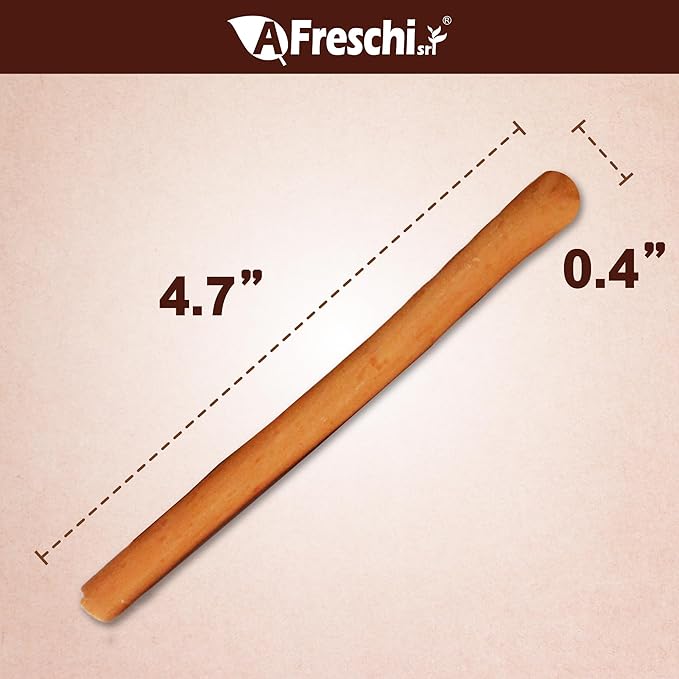 A Freschi srl Chicken Dog Treats, All Natural, Healthy & Easily Digestible, Grain-Free Puppy Chews, Low-Fat, Human Grade Training & Rewards Dog Snacks, Chicken Sticks with Pumpkin, 24 oz Pack
