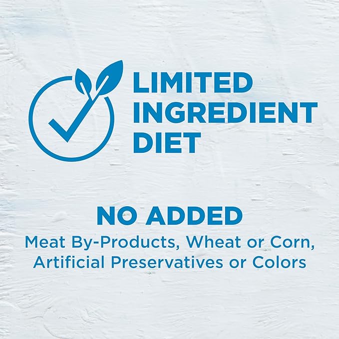 Wellness Simple Limited Ingredient Adult Dry Dog Food, Grain Free Kibble, Sensitive Stomach, Skin & Coat Support, Natural, Chicken Free, Salmon and Potato Recipe, 40 lb Bag