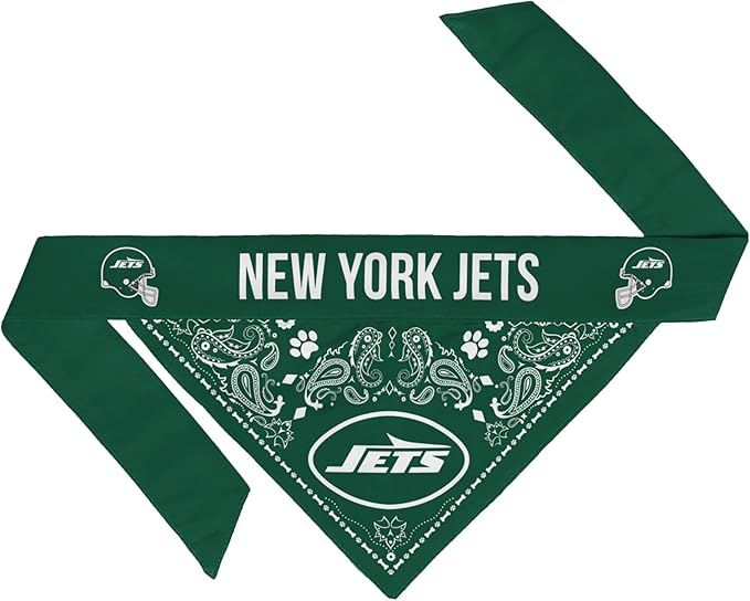 Littlearth NFL Reversible Pet Bandana - Officially Licensed Teams, Sizes XS to XL