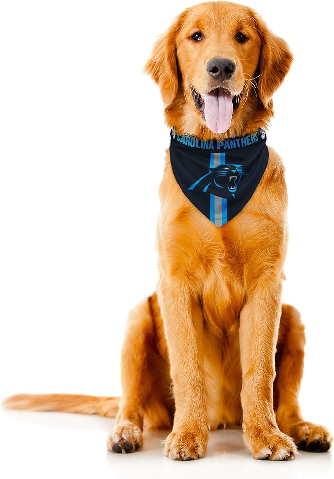 Littlearth NFL Reversible Pet Bandana - Officially Licensed Teams, Sizes XS to XL