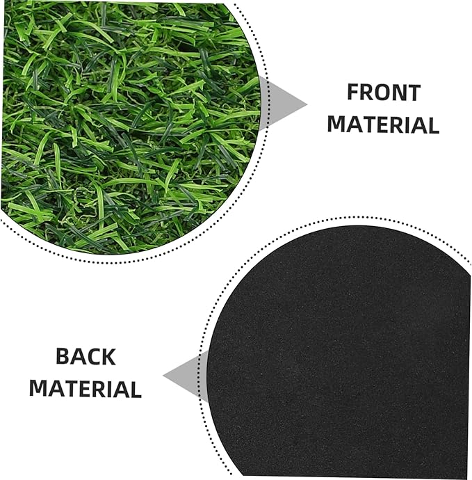 COLLBATH Artificial Grass Hammock for Small Pets Gecko Climbing Net and Bird Cage Accessory Indoor Outdoor Use Fun Habitat Enhancer for Lizards and Birds