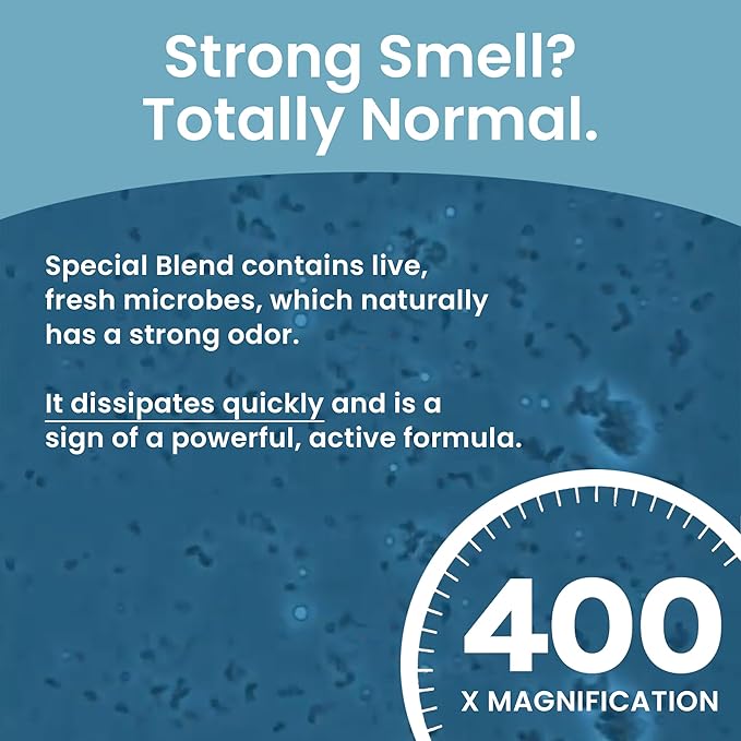 MICROBE-LIFT Special Blend Aquarium Water Care Treatment, Cleaner & Clarifier for Fresh and Saltwater Fish Tanks, Reduces Maintenance & Helps with Aquarium Algae Control and Odor, 4 Ounces (SBH04)