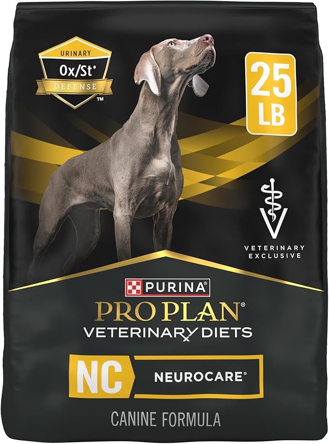 Pro Plan Veterinary Diets Purina NC NeuroCare Canine Formula High Protein Dog Food - 25 lb. Bag