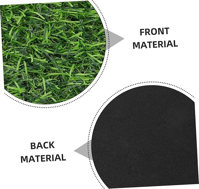 Toddmomy Artificial Grass Parrot Hammock Reptile Climbing Swing Net for Indoor Outdoor Use Bird Cage Accessory for Gecko Lizard and Chameleon
