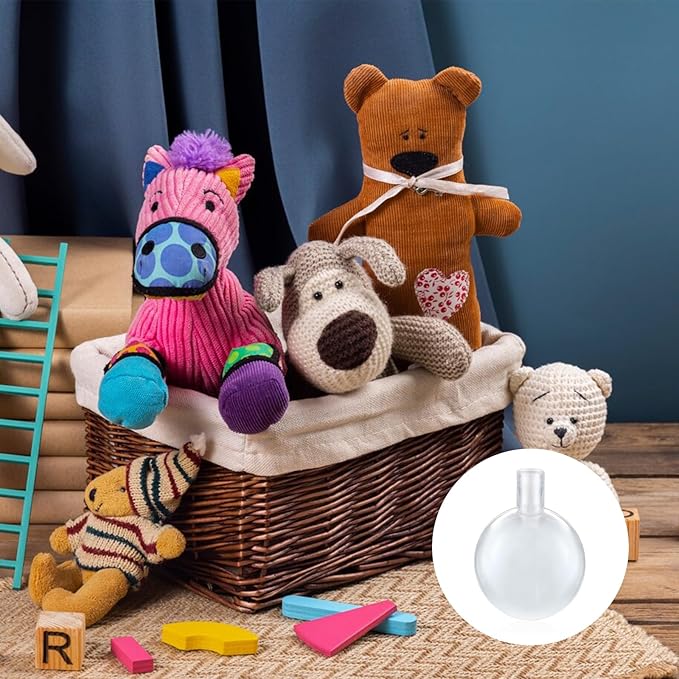 50PCS Replacement Squeakers for Dog Toys, 30MM Toy Noise Maker Plush Toy Repair Reed Insert Airbag Replacement for Dog Cat Toy Repair DIY (30mm, 100pcs)