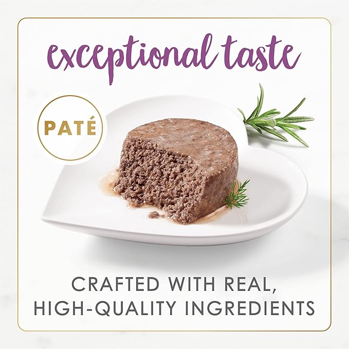 Fancy Feast Purina Pate Wet Cat Food Gourmet Naturals Beef Recipe with Added Vitamins,Minerals and Nutrients - 3 oz. Cans,(Pack of 24)