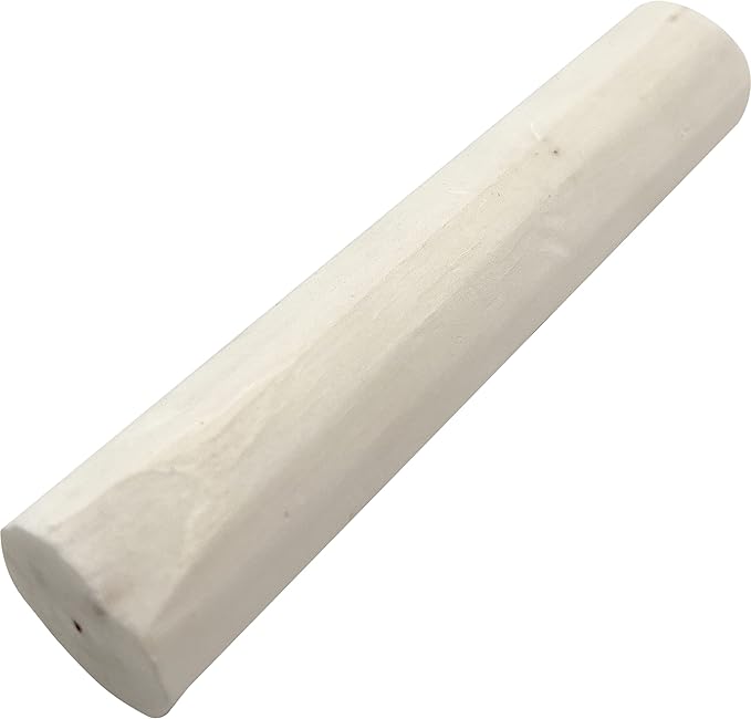 by M&M 5501 Natural Sola Log PK8 - Handcut Natural Sola Wood Logs, Lightweight Foraging Foot Toys, Chewable, Easy for Pets to Grab and Chew, Great for Small and Med Size Pet Birds