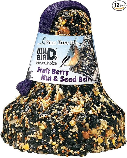Pine Tree Farms® Fruit, Berry, Nut & Seed Bell, 16oz (Pack of 12)