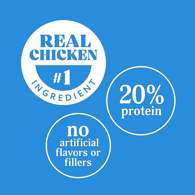 Milo's Kitchen Chicken Meatballs Dog Treats, 28 Oz. Bag (Pack of 4)
