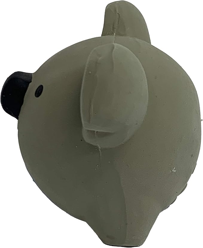 Multipet MiniPet Latex Round Animals 2.5" Dog Toy (3 Pack Bundle)