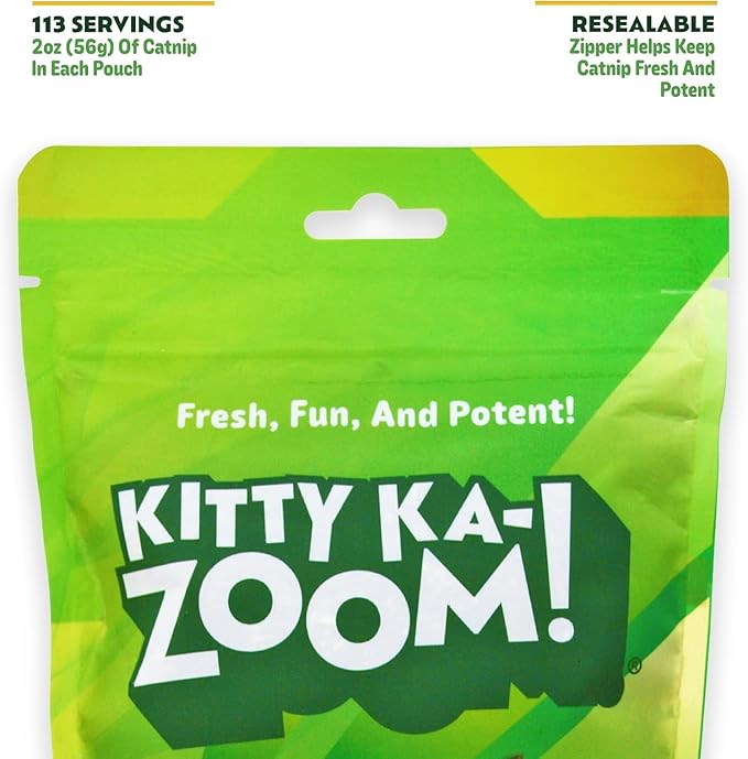 Catnip Craze 2-Pack | Catnip Mix | Hand Harvested Fresh Catnip Grown in Canada and The USA | High Potency Blend for Engaging Play