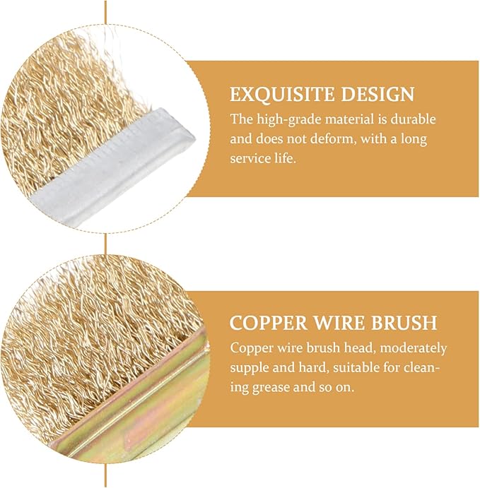 1Set Professional Bird Cage Cleaner Brush with Long Handle Durable Wire Brush for Cleaning of Bird Cages for and All Cage