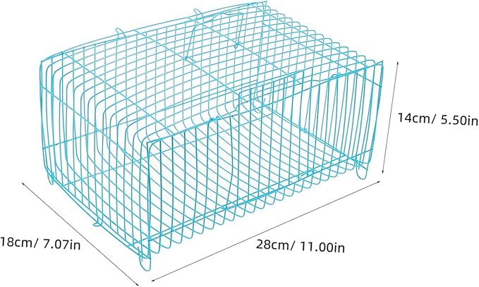 Abaodam Handheld Square Pillow Cage for Small Animals Birdcage for Parrots Rabbits Guinea Pigs Guinea Pig Cages Portable Travel Carrier Spacious Interior