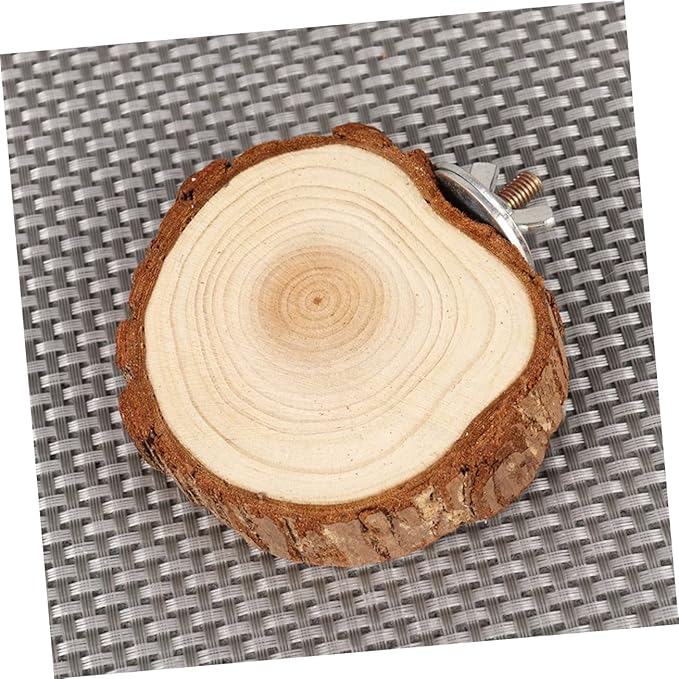 2Pcs Wooden Bird Platforms for Parrots and Hamsters Multi-Use PET Jump Board Household Parrot Playing Board Bird Cage Accessories