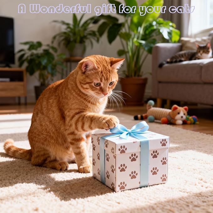 Wooden Cat Toy Ball Track Interactive Cat Toys for Indoor Cats 3 Tier Cat Tower with 9 Removable Balls Bell Catnip Toys for Cats Mental Physical Exercise Kitten Toys Puzzle
