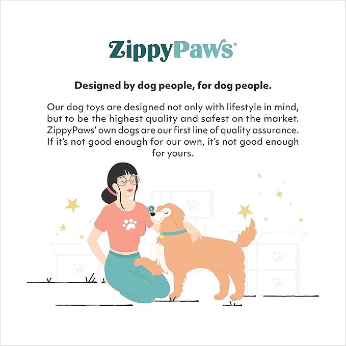 ZippyPaws Jigglerz- Dog Squeaky Toys to Keep Them Busy, Funny Animal Plush for Small, Medium, & Large Dogs, Cute Stuffed Puppy Toy, Pet Product, Gift for All Breeds, Interactive Squeaker- Killer Whale