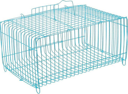 Toyvian Small Pet Carrier Square Pillow Cage Bird Travel Cage for Parrots for Outing