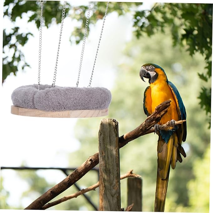 Sosoport Bird Cage Hammock for Parakeets and Small Birds Cozy Winter Nest for Cockatiels and Conures Soft and Comfortable Hanging Bed Health- for