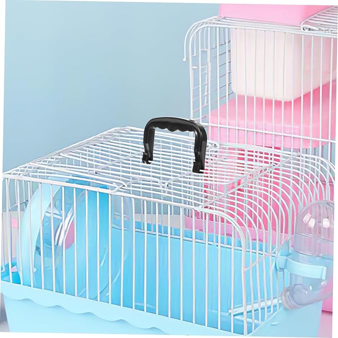 Yardwe 5pcs Portable Plastic Bird Cage Handle for Easy Lifting Ergonomic Grip for Outdoor Pet Transport and Lightweight Design for Small Animals and Pet Cages