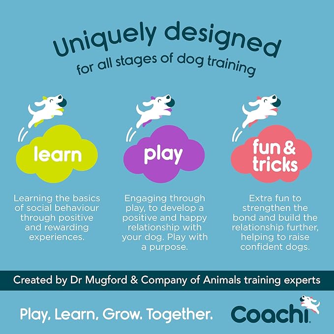 Company of Animals Coachi Target Stick, Telescopic Design with Large Ball for Target, Dog Accessory for Clicker & Agility Training, Teach Commands and Tricks