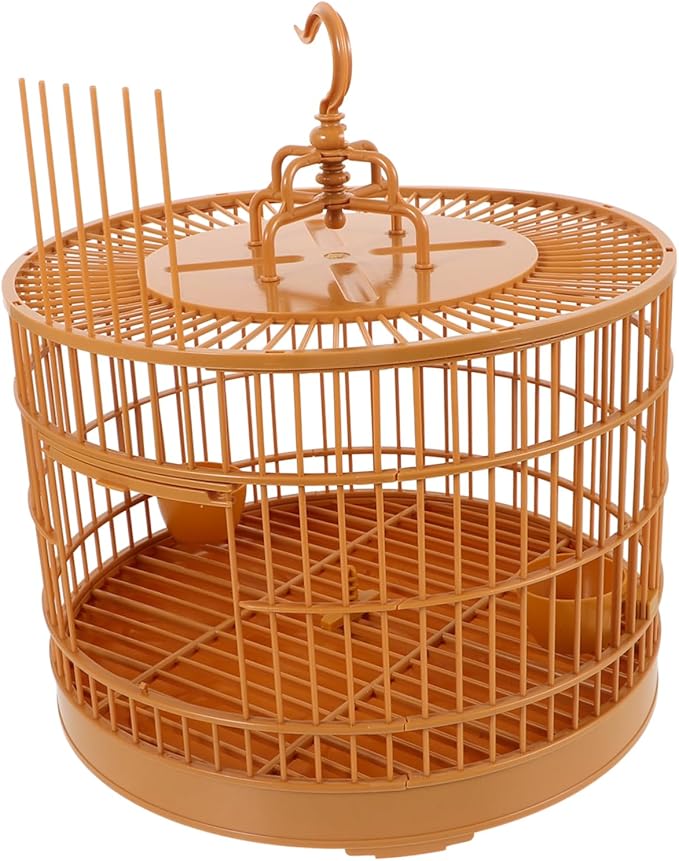 BESPORTBLE Bird Cage Hanging Cage for Parakeets Cockatiels Secure Stylish Design for Comfortable Living Space for Various Birds